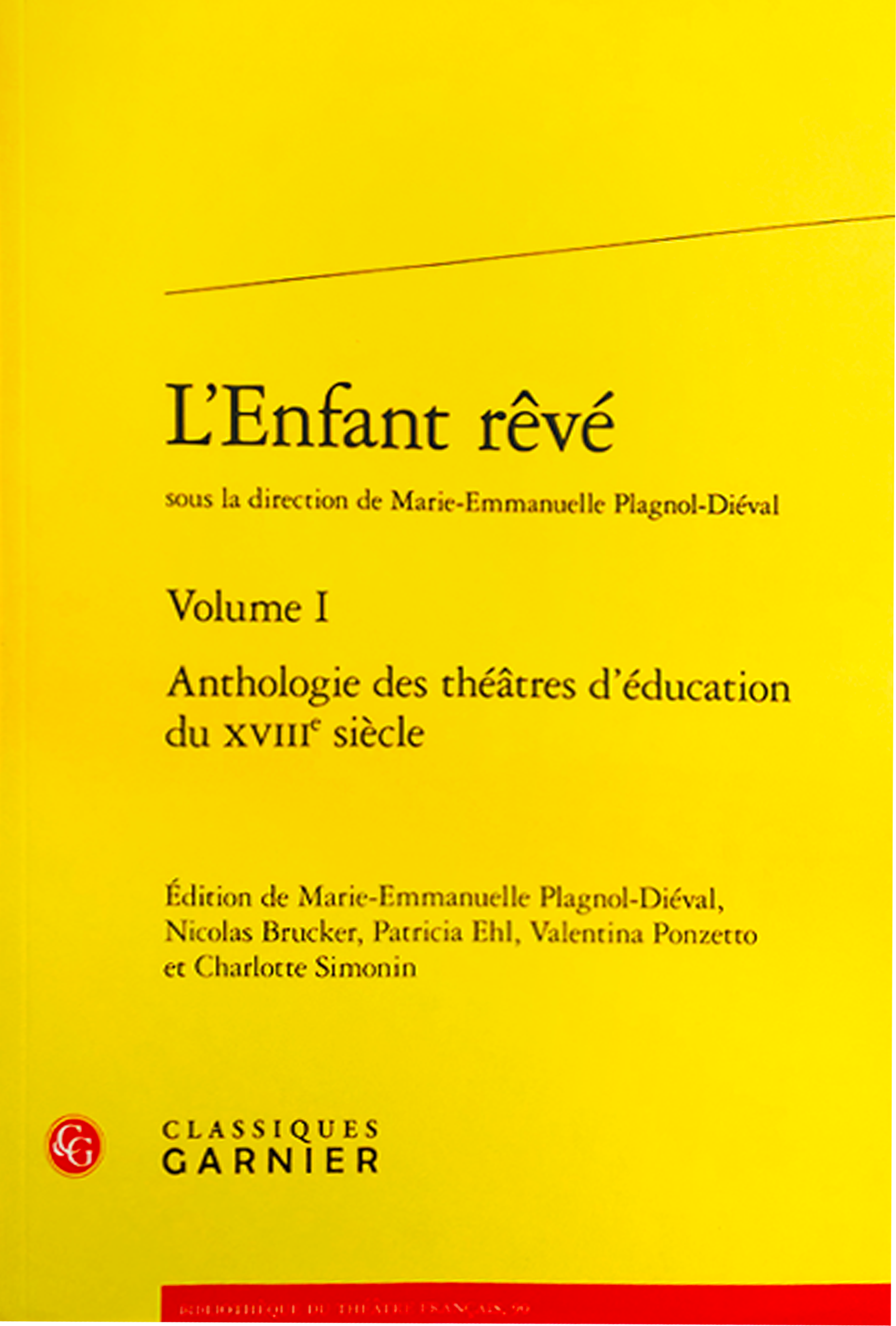 L'enfant rêvé marie Emmanuelle Plagnol