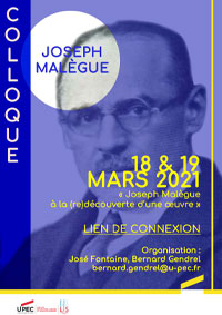 malègue affiche colloque